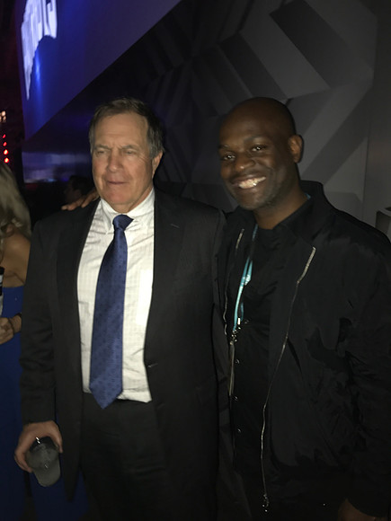 Joseph Hobbs and Bill Belichick