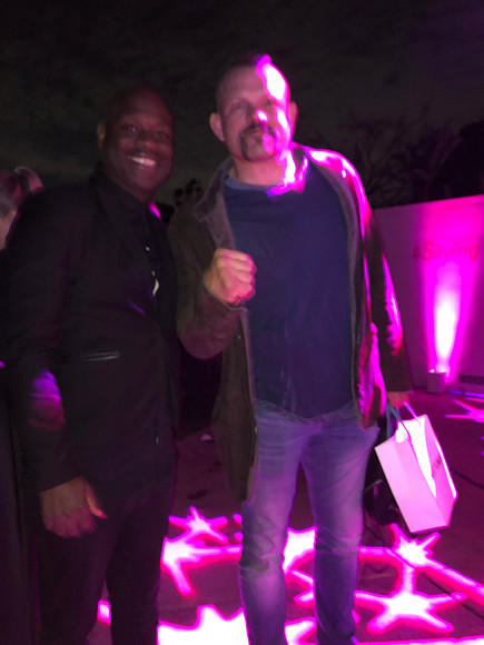 Joseph Hobbs and Chuck Liddell