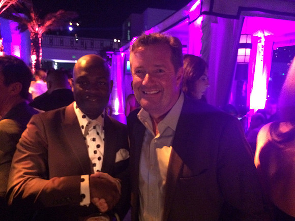 Joseph Hobbs and Piers Morgan