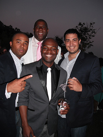 Joseph Hobbs and Magic Johnson
