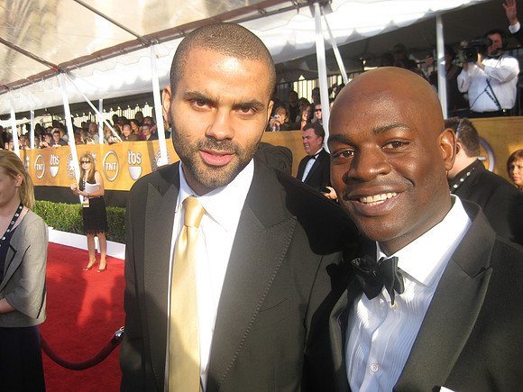 Joseph Hobbs and Tony Parker