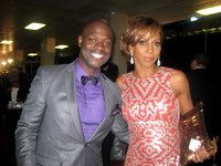 Joseph Hobbs and Holly Robinson Pete