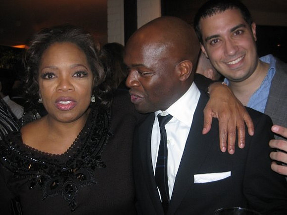 Joseph Hobbs and Oprah Winfrey