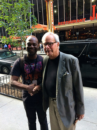 Joseph Hobbs and Tom Brokaw