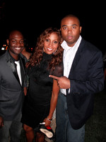 Joseph Hobbs and Holly Robinson Pete
