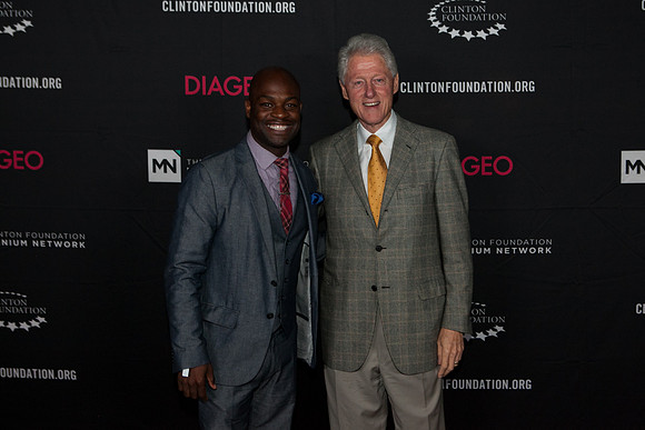 Joseph Hobbs and  Bill Clinton