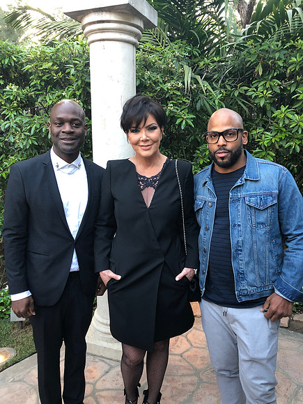 Joseph Hobbs and Kris Jenner