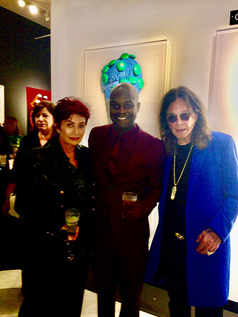 Joseph Hobbs and Sharon Osbourne