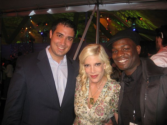 Joseph Hobbs and Tori Spelling
