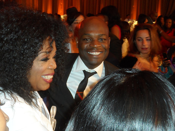 Joseph Hobbs and Oprah Winfrey