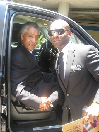 Joseph Hobbs and Al Sharpton