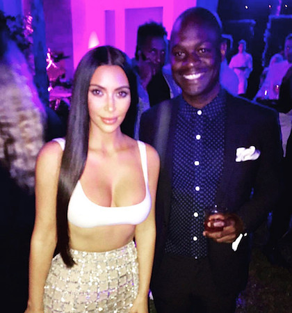 Joseph Hobbs and Kim Kardashian